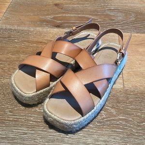 Zara girls’ espadrilles worn once